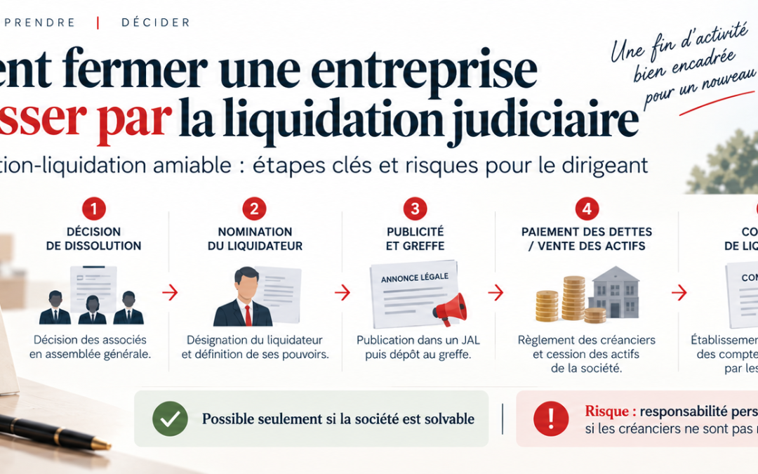 Comment fermer une entreprise sans passer par la liquidation judiciaire