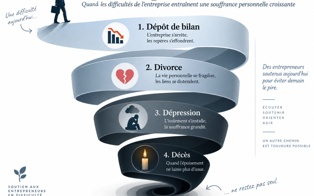 La spirale des 4 D du dirigeant