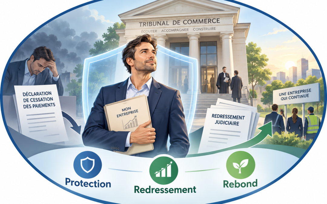 Demander la protection du tribunal de commerce
